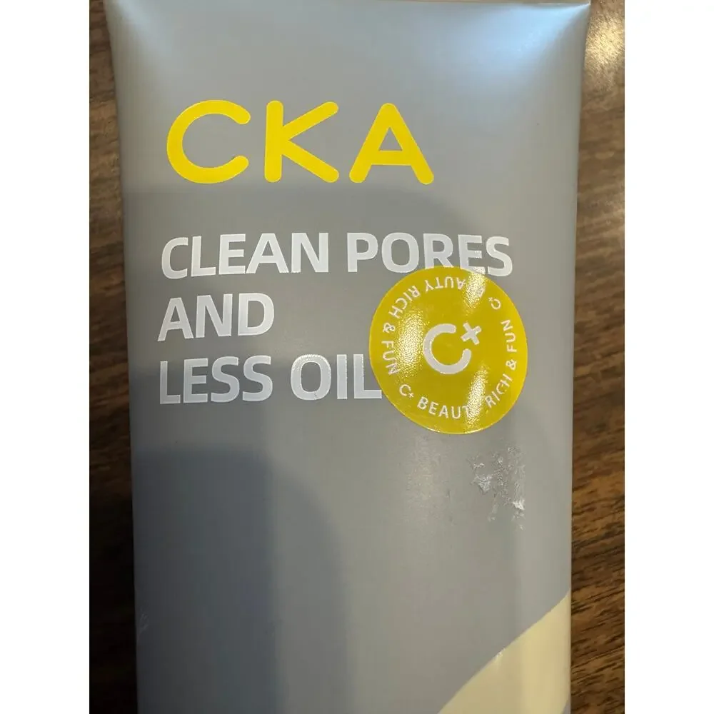 CKA Clean Pores and Reduce Oil Facial Skincare 80g White and Gray Exp 5/2028
